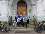 В Острогожске прошел велопробег в рамках благотворительной акции "Белый цветок"