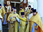 В Свято-Тихоновском соборном храме города Острогожска отметили престольный праздник торжественным соборным богослужением