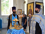 Всенощное бдение в Казанском храме г. Павловска накануне Успения Пресвятой Богородицы
