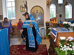 Всенощное бдение в Казанском храме г. Павловска накануне Успения Пресвятой Богородицы