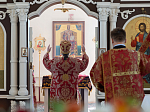 Епископ Россошанский и Острогожский Дионисий совершил Божественную литургию в Георгиевском храме с. Манино Калачеевского района