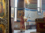 Преосвященнейший Дионисий, епископ Россошанский и Острогожский совершил Божественную литургию в Свято-Ильинском кафедральном соборе г. Россошь