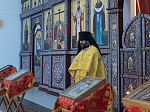 Епископ Дионисий совершил воскресное богослужение в Воскресенском соборном храме Белогорского мужского монастыря