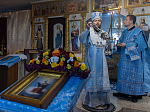 Епископ Дионисий совершил Литургию в храме в честь иконы Божией Матери «Спорительница хлебов» с. Галиевка Богучарского района