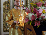 Преосвященнейший Дионисий, епископ Россошанский и Острогожский, совершил всенощное бдение в храме святых апостолов Петра и Павла села Петропавловка