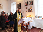 Богослужение  в молитвенном доме в честь святителя Николая Чудотворца в селе Талы