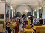 Ковчег с частицей мощей святителя Митрофана Воронежского посетил пределы Богучарского церковного округа
