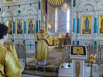 В Прощеное воскресенье Правящий Архиерей совершил Божественную литургию в Свято-Ильинском кафедральном соборе города Россошь