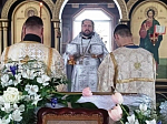 В храме Архистратига Божия Михаила села Воробьевка совершено торжественное богослужение