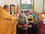В Репьевке состоялись торжества по случаю престольного праздника храма районного центра и началу проведения епархиального Ильинского казачьего крестного хода