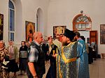Всенощное бдение накануне праздника Рождества Пресвятой Богородицы  в слободе  Шапошниковка