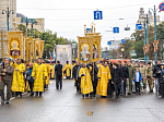 В Воронеже состоялся общегородской крестный ход, приуроченный ко дню памяти Собора святых Воронежской митрополии