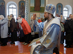 В праздник Благовещения Пресвятой Богородицы епископ Россошанский и Острогожский Дионисий совершил Божественную литургию в храме Вознесения Господня города Калач