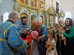Преосвященнейший епископ Дионисий возглавил торжества престольного праздника храма иконы Божией Матери Казанская поселка Каменка