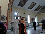 Богослужение в Александро-Невском храме