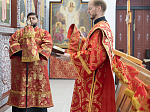 Преосвященнейший епископ Дионисий совершил Божественную литургию в Белогорском мужском монастыре