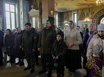 В Неделю Торжества Православия Правящий Архиерей совершил Божественную литургию в Свято-Ильинском кафедральном соборе города Россошь