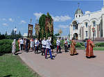 Преосвященнейший Дионисий, епископ Россошанский и Острогожский, возглавил торжества в честь 20-летия Свято-Ильинского кафедрального собора г. Россошь