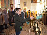  В Космо-Дамиановском храме села Краснолипье Репьевского района молитвенно отметили престольное торжество храма