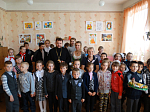 Встреча священнослужителя со школьниками