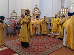 Преосвященнейший епископ Россошанский и Острогожский Дионисий возглавил Божественную литургию в Петропавловском храме села Репьёвка