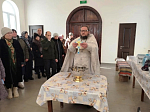 В праздник Богоявления в Михайло-Архангельском храме села Нижний Карабут состоялось праздничное богослужение