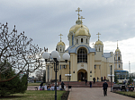 В праздник Входа Господня в Иерусалим глава Россошанской епархии совершил Литургию в Свято-Ильинском кафедральном соборе города Россоши