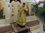 Епископ Россошанский и Острогожский Дионисий возглавил воскресное богослужение в Спасском Костомаровском женском монастыре