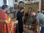 Чудотворная икона Божией Матери «Оршанская» посетила Верхнемамонский район