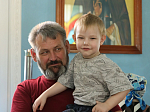 В Троицкую родительскую субботу Преосвященнейший епископ Дионисий совершил Литургию в храме праведных Иоакима и Анны с. Морозовка