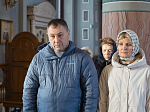 В день памяти апостола Андрея Первозванного епископ Дионисий возглавил богослужение в Свято-Ильинском кафедральном соборе города Россошь