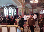 В Михайло-Архангельском храме Острогожска состоялась торжественная церемония принятия присяги кадет-пятиклассников 