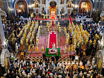 Епископ Россошанский и Острогожский Дионисий сослужил Предстоятелю Русской Православной Церкви в Храме Христа Спасителя в Москве