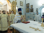 В Неделю по Рождестве Христовом Правящий Архиерей совершил Божественную литургию в храме иконы Божией Матери «Казанская» пгт. Каменка