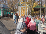 Паломники из Верхнемамонского района совершили поездку в Свято-Серафимо-Саровский мужской монастырь села Новомакарово