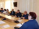 Секретарь Россошанской епархии принял участие в очередном заседании Общественной палаты Россошанского района
