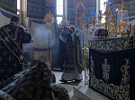 Епископ Россошанский и Острогожский Дионисий совершил первую в году Литургию Преждеосвященных Даров