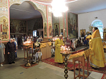 Икона Божией Матери «Дивногорская-Сицилийская» принесена в воинский храм Сретения Господня города Острогожска