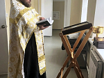 Помощник благочинного Острогожского церковного округа совершил молебен в роддоме города Острогожска