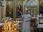 В праздник Преображения Господня Правящий Архиерей совершил Божественную литургию в храме Преображения Господня города Острогожска