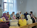Священник провел встречу с прихожанами в храме Всемилостивого Спаса города Россошь
