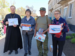 Настоятель Преображенского храма села Заболотовка Россошанского благочиния принял участие в акции «Письмо солдату»