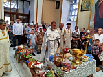 В праздник Преображения Господня в храмах Калачеевского церковного округа освятили плоды нового урожая