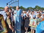 Молебен на начало нового учебного года в храме Божией Матери «Спорительница хлебов» села Галиевке