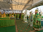 В день памяти прп. Сергия Радонежского Правящий Архиерей Россошанской епархии сослужил Предстоятелю Русской Церкви за Литургией в Троице-Сергиевой лавре