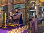 В Неделю вторую Великого поста Преосвященнейший епископ Дионисий совершил Литургию в Ильинском кафедральном соборе