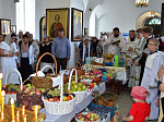 В храме иконы Божией Матери «Казанская» города Павловска молитвенно отметили Преображение Господне