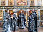 В пятницу первой седмицы Великого поста митрополит Воронежский и Лискинский Сергий совершил Литургию Преждеосвященных Даров