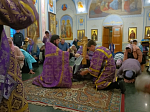 В Свято‑Тихоновском соборном храме города Острогожска совершен чин Воздвижения Креста Господня