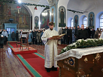 В попразднство Рождества Христова Преосвященнейший епископ Дионисий совершил Божественную литургию в храме Вознесения Господня города Калач